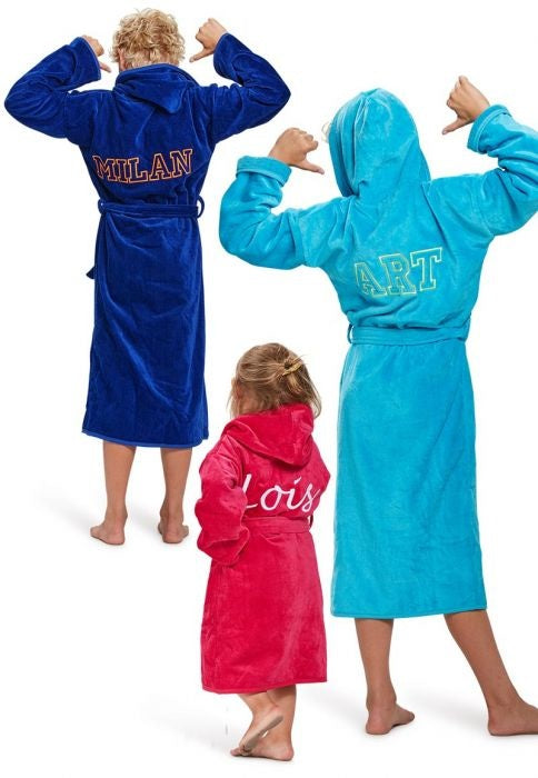 Ontwerp je eigen heren, dames of kinderbadjas!