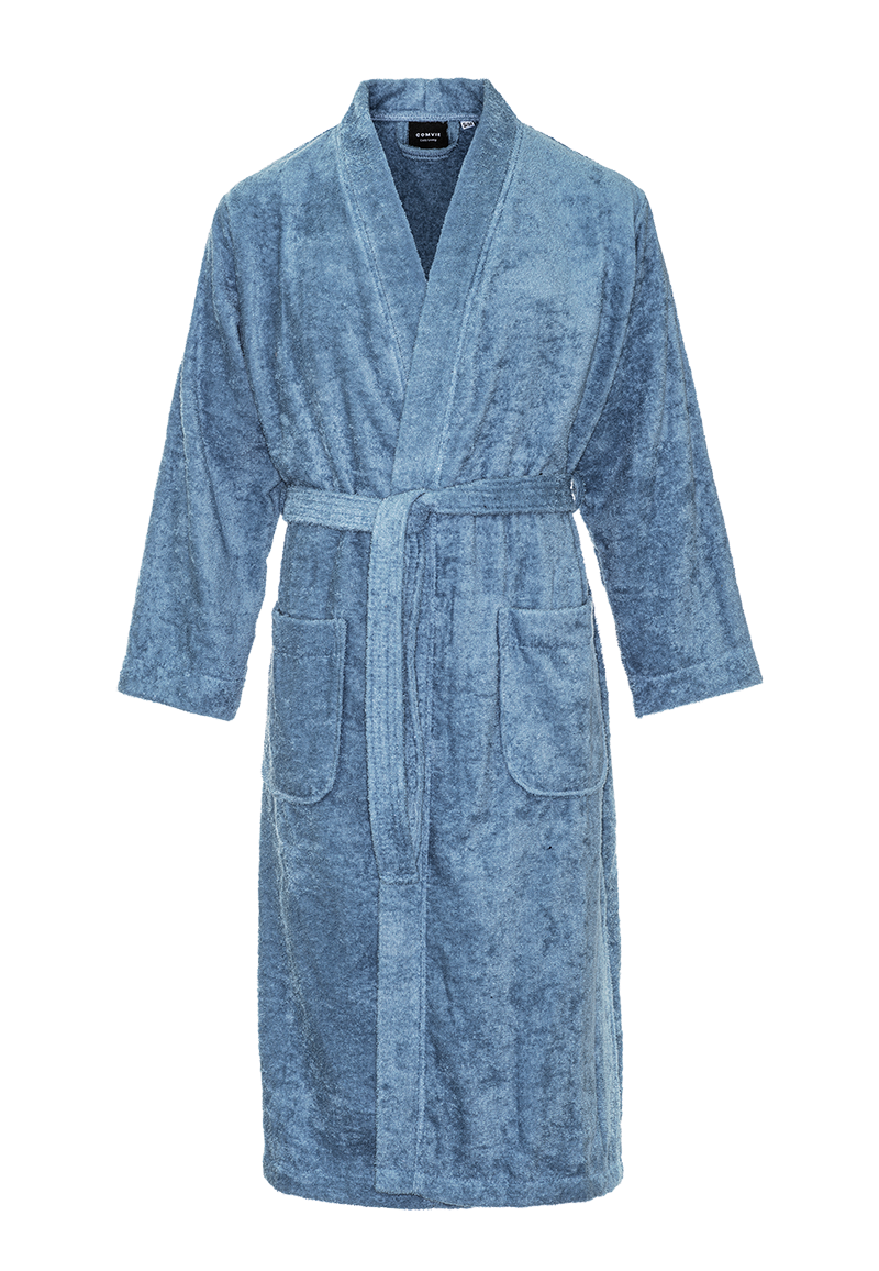 Kimono denim unisex – badstof katoen