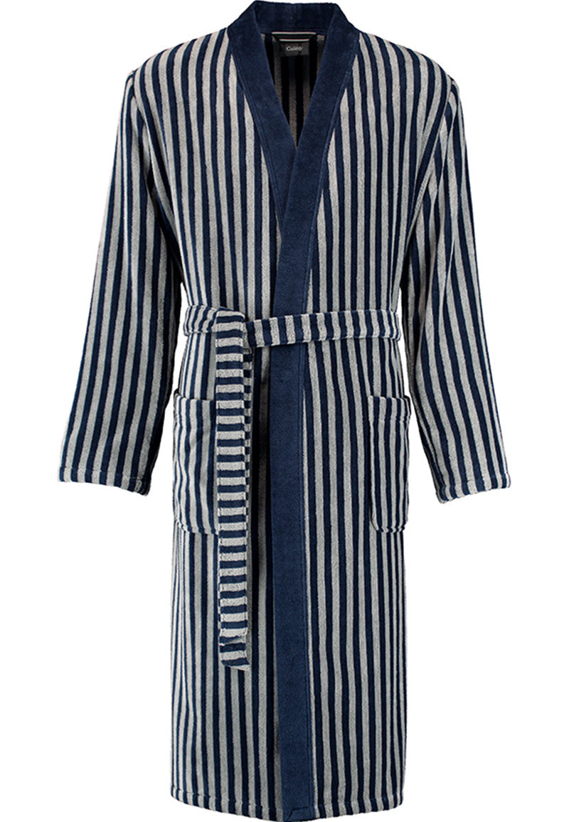 Heren kimono van katoen - klassieke strepen