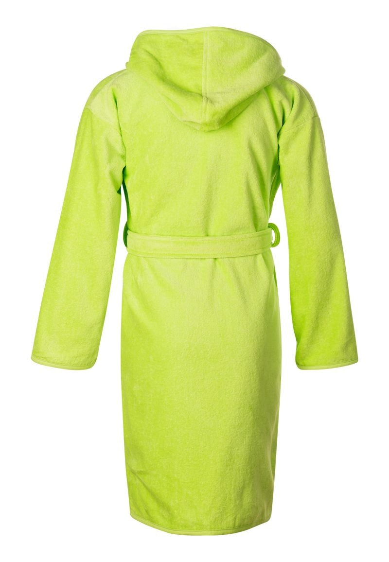 Kinderbadjas lime groen met naam borduren