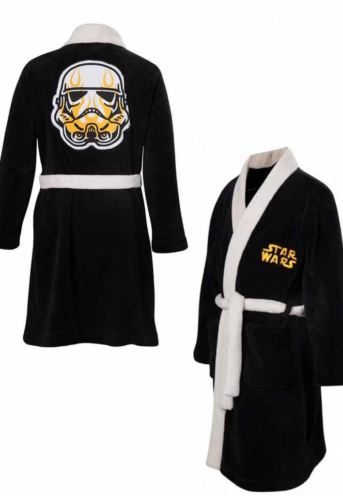 badjas kind Stormtrooper fleece kimono