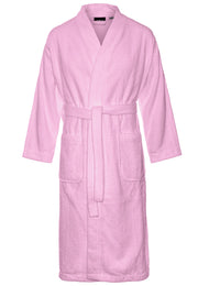 Kimono lichtroze unisex – badstof katoen