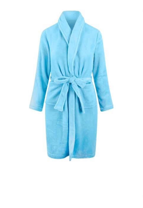 Relax Company kinderbadjas licht blauw