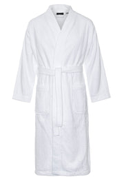 Kimono wit unisex – badstof katoen